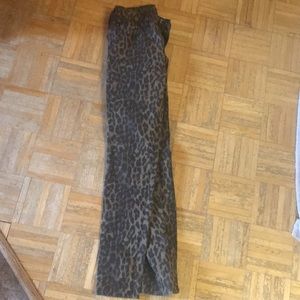 Leopard spotted skinny jeans. Open to offers
